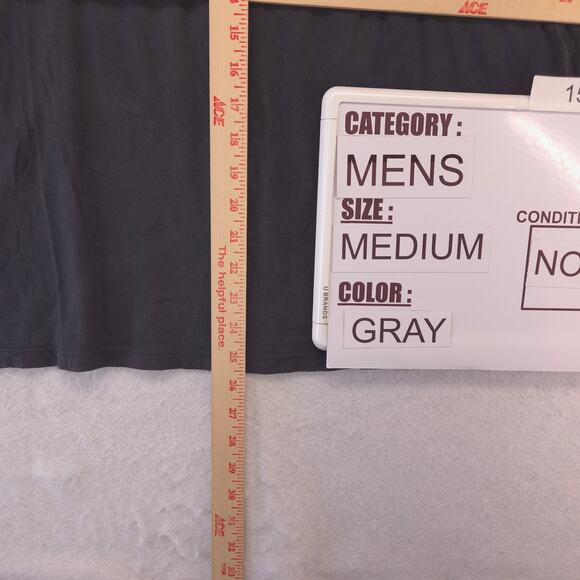 ACDC Band Crew Neck Short Sleeve Graphic T Shirt Mens Size Medium M Gray - Picture 6 of 9